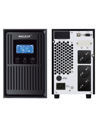 Phasak SAI Conqueror Pro Online 2000 VA - PH 8020