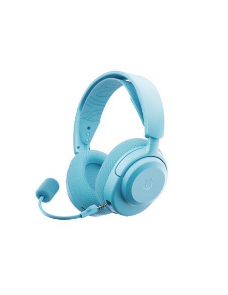 Steelseries Arctis Nova 3P Auriculares Inalámbrico Diadema Música/uso diario Bluetooth Color aguamarina
