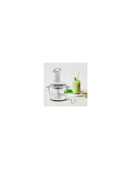 Ufesa 70506138 picadora eléctrica de alimentos 1,2 L 500 W Transparente, Blanco