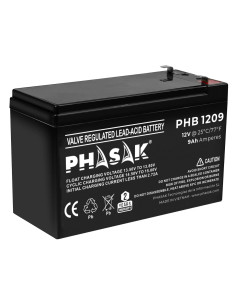 Phasak Batería 12V 9Ah - PHB 1209 2