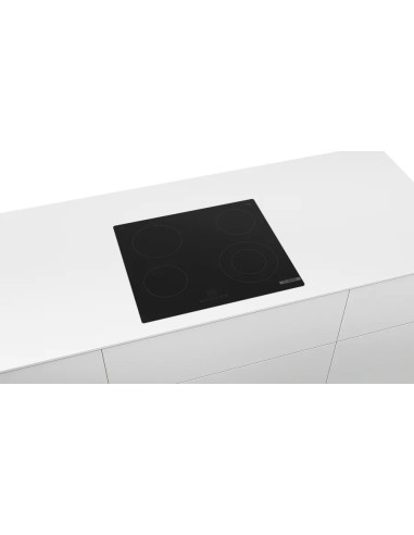 Bosch Serie 4 PKF611BB8E hobs Negro Integrado 59.2 cm Cerámico 4 zona(s)