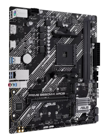 ASUS PRIME B550M-K ARGB AMD B550 Zócalo AM4 micro ATX