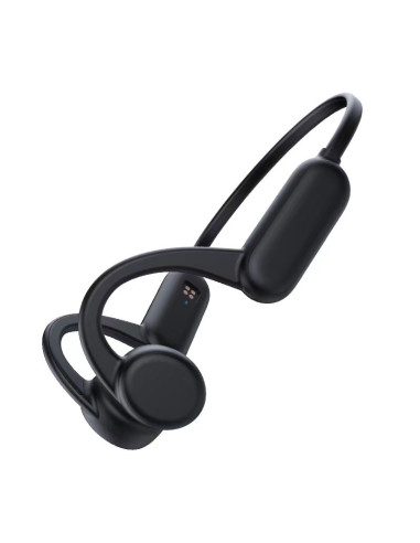 Leotec True bone conduction headphones IPX8 32GB Negros