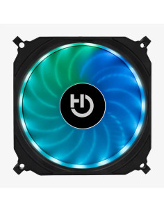 Hiditec N10 Carcasa del ordenador Ventilador 12 cm Negro 1 pieza(s)