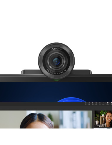Lenovo 4XC1Q25245 cámara web 4 MP 1920 x 1080 Pixeles USB-C Negro