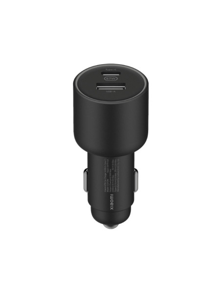 Xiaomi 43907 cargador de dispositivo móvil Universal Negro Encendedor de cigarrillos Auto