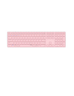 Rapoo E9800M teclado Universal Bluetooth QWERTY Rosa