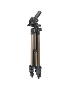 Hama | Trípode para cámaras réflex, trípode extensible 106.5 cm, aluminio, cabeza 3D, soporte para cámaras de fotos estable, 2