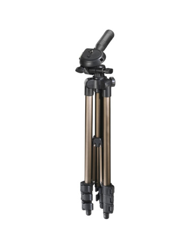 Hama | Trípode para cámaras réflex, trípode extensible 106.5 cm, aluminio, cabeza 3D, soporte para cámaras de fotos estable,