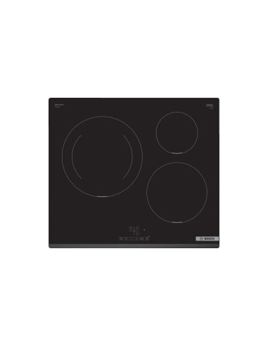 Bosch Serie 4 PUJ631BB5E hobs Negro Integrado 59.2 cm Con placa de inducción 3 zona(s)