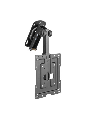 AISENS Soporte de Techo Giratorio, Plegable para Monitor TV 20Kg de 19-43, Negro