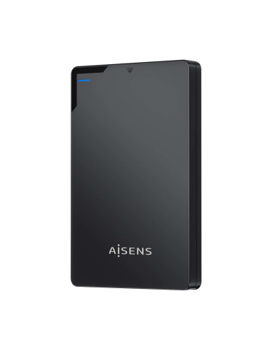 AISENS Caja Externa 2,5″ 9.5mm SATA a USB 3.0 USB3.1 Gen1, Negra