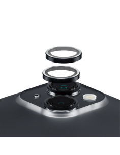 PanzerGlass ® Hoops® Camera Lens Protector Black iPhone 15 | 15 Plus Protector de pantalla Apple 1 pieza(s)