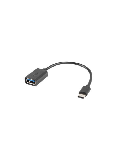 Lanberg AD-OTG-UC-01 cable USB USB 2.0 0,15 m USB A USB C Negro