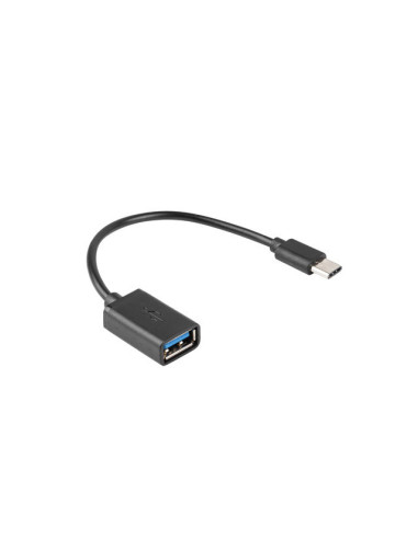 Lanberg AD-OTG-UC-01 cable USB USB 2.0 0,15 m USB A USB C Negro