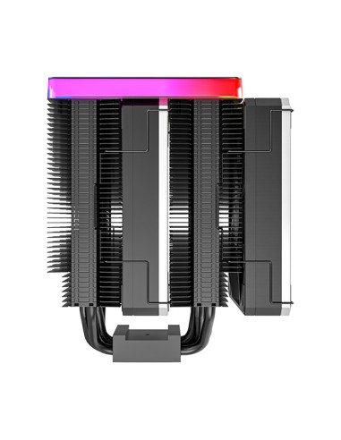 Montech Metal DT24 Premium Carcasa del ordenador, Procesador Refrigerador de aire 12 cm Negro