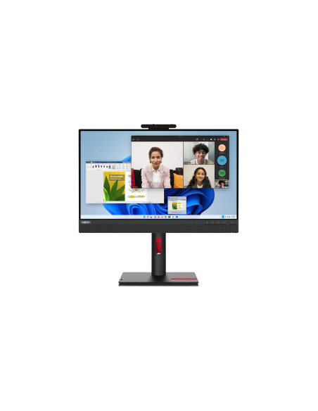 Lenovo ThinkCentre Tiny-In-One 24 Gen 5 pantalla para PC 60,5 cm (23.8") 1920 x 1080 Pixeles Full HD LED Pantalla táctil Negro