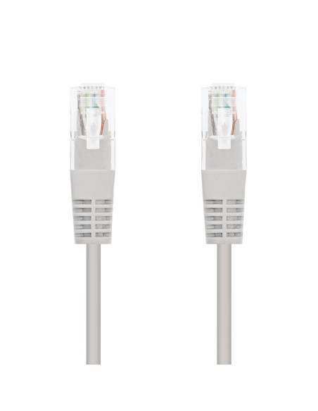 Nanocable Cable de Red Latiguillo RJ45 CAT.6 UTP AWG24, Gris, 30 m