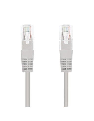 Nanocable Cable de Red Latiguillo RJ45 CAT.6 UTP AWG24, Gris, 25 m