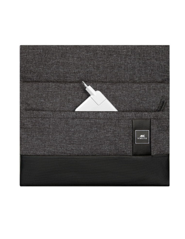 Rivacase 8802 maletines para portátil 33,8 cm (13.3") Funda Negro, Gris