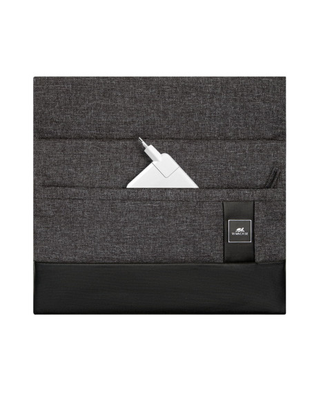 Rivacase 8802 maletines para portátil 33,8 cm (13.3") Funda Negro, Gris