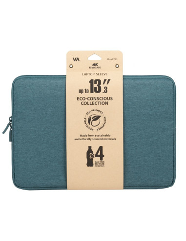Rivacase Suzuka 7703 35,6 cm (14") Funda Color aguamarina