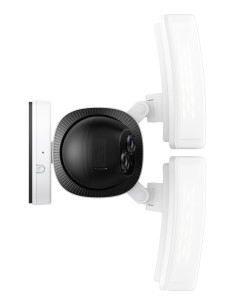 Eufy Security Floodlight Camera E340 con cable, giro de 360° e inclinación, grabación ininterrumpida, Wi-Fi de doble banda, 2