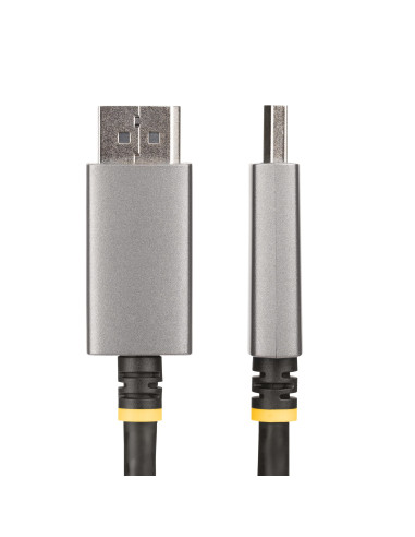 StarTech.com Cable Adaptador de 2m DisplayPort a HDMI - 8K 60Hz - 4K 144Hz - HDR10 - Conversor de Vídeo Activo DP 1.4 a HDMI