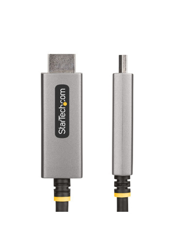StarTech.com Cable Adaptador de 2m DisplayPort a HDMI - 8K 60Hz - 4K 144Hz - HDR10 - Conversor de Vídeo Activo DP 1.4 a HDMI