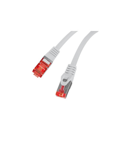 Lanberg PCF6-10CU-1000-S cable de red Gris 10 m Cat6 F UTP (FTP)