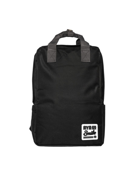 Smile Mochila para Portátil hasta 16 pulgadas Penny con salida para auriculares color Negro