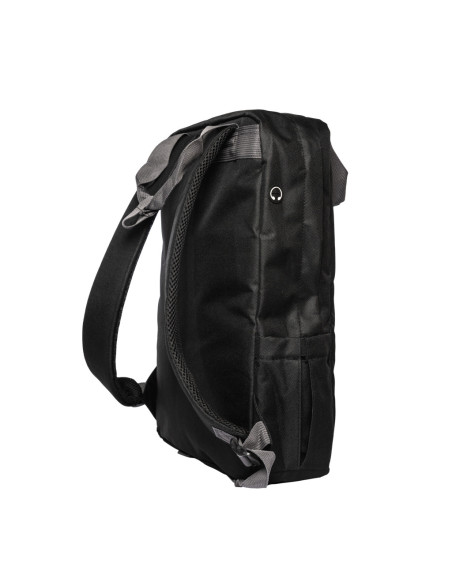 Smile Mochila para Portátil hasta 16 pulgadas Penny con salida para auriculares color Negro