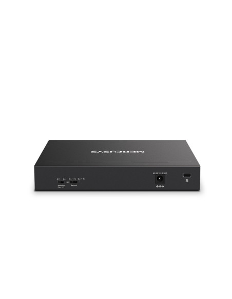 Mercusys MS108GP switch Gestionado Gigabit Ethernet (10 100 1000) Energía sobre Ethernet (PoE) Negro
