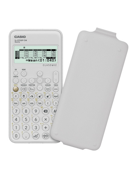 Casio FX-570SPX CW calculadora Bolsillo Calculadora científica Blanco