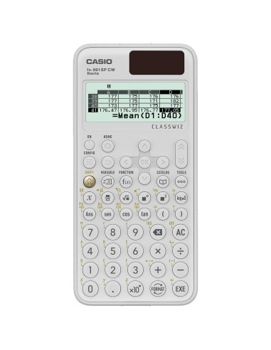 Casio FX-991SPX CW calculadora Bolsillo Calculadora científica Azul