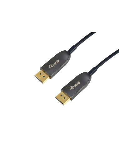 Equip 119445 Cable óptico activo DisplayPort 1.4, 50 m, 8K 60 Hz