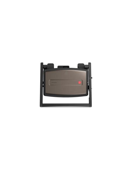 Aiwa KAMADO sandwichera 1500 W Negro, Acero inoxidable
