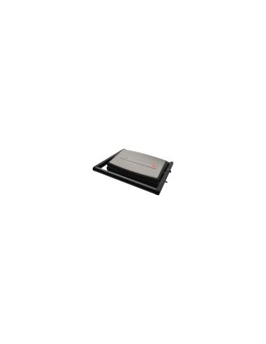 Aiwa KAMADO sandwichera 1500 W Negro, Acero inoxidable