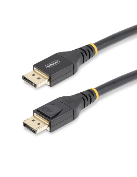 StarTech.com Cable de 15m DisplayPort 1.4 Certificado por VESA - Cable DisplayPort DP8K con HBR3 - HDR10 - MST - DSC 1.2 - HDCP