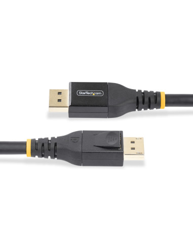 StarTech.com Cable de 15m DisplayPort 1.4 Certificado por VESA - Cable DisplayPort DP8K con HBR3 - HDR10 - MST - DSC 1.2 - HDCP