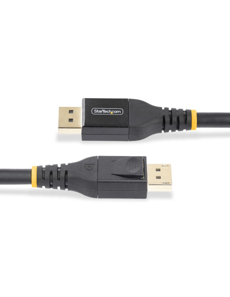 StarTech.com Cable de 15m DisplayPort 1.4 Certificado por VESA - Cable DisplayPort DP8K con HBR3 - HDR10 - MST - DSC 1.2 - HDCP