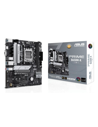 ASUS PRIME B650M-K AMD B650 Zócalo AM5 micro ATX
