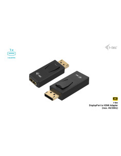 i-tec Passive DisplayPort to HDMI Adapter (max 4K 30Hz) 2