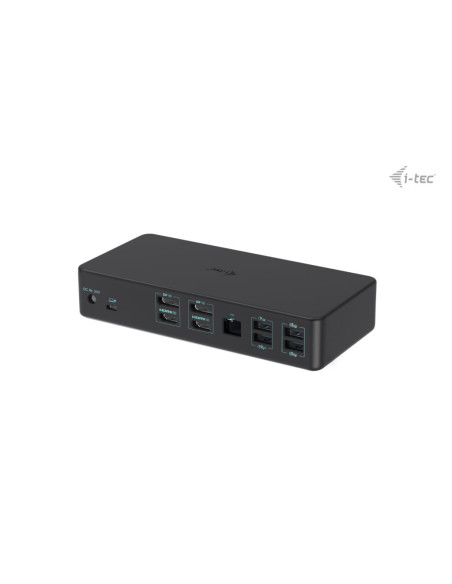 i-tec USB 3.0   USB-C   Thunderbolt 3 Professional Dual 4K Display Docking Station Generation 2 + Power Delivery 100W
