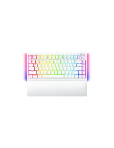 Razer BlackWidow V4 75% teclado Juego USB QWERTY Inglés de EE. UU. Blanco