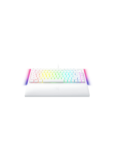Razer BlackWidow V4 75% teclado Juego USB QWERTY Inglés de EE. UU. Blanco