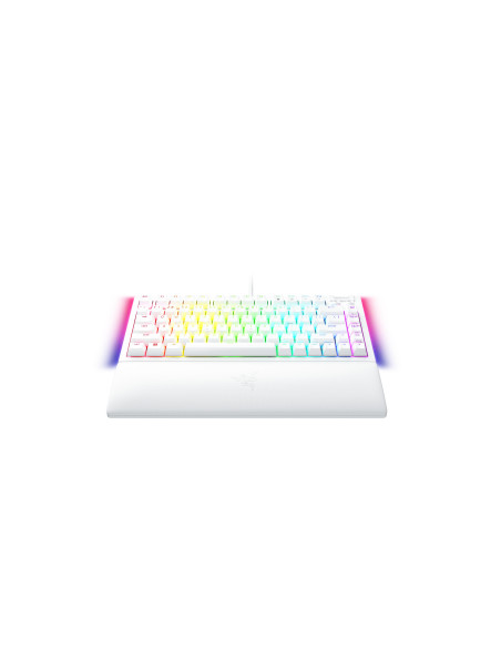Razer BlackWidow V4 75% teclado Juego USB QWERTY Inglés de EE. UU. Blanco