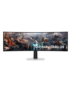 Samsung G93SC pantalla para PC 124,5 cm (49") 5120 x 1440 Pixeles Dual QHD OLED Plata 2