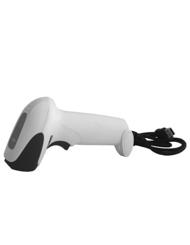 Approx APPLS11ASWH lector de código de barras Lector de códigos de barras portátil 1D Blanco