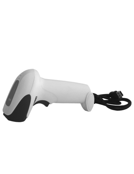 Approx APPLS11ASWH lector de código de barras Lector de códigos de barras portátil 1D Blanco